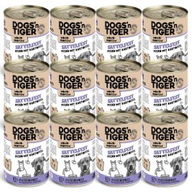 Dogs’n Tiger Adult Hundefutter, Sattelfest, hypoallergen, Pferd