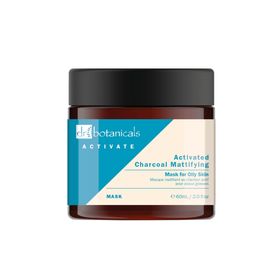 Dr Botanicals Aktivieren Sie die Aktivkohle mattierende Maske für fettige Haut 60ml
