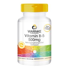 Warnke Vitalstoffe | Vitamin B5 500mg