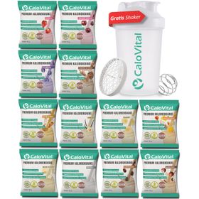 CaloVital Probierpaket + Shaker | 12er Pack Classic