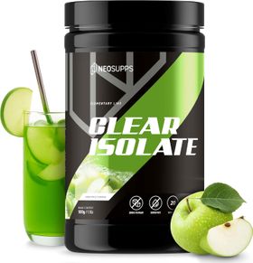 Neosupps Clear Whey Isolat Protein Pulver, Green Apple Geschmack