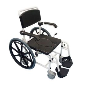 Russka Dusch-Toilettenrollstuhl mit 24"-Rädern