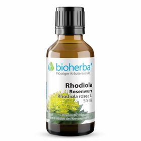 Bioherba Rhodiola Rosenwurz Rhodiola rosea L. Tropfen Tinktur Extrakt