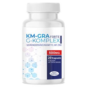 Saint Nutrition® KM-GRA Forte Kapseln - für den aktiven Mann