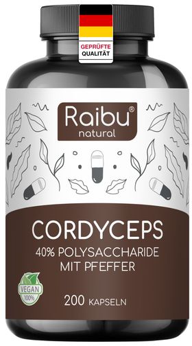 RAIBU Cordyceps Kapseln Hochdosiert
