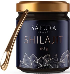 SAPURA - Shilajit Harz Resin  Inklusive Dosierlöffel + ZERTIFIKAT UND LABORBERICHT