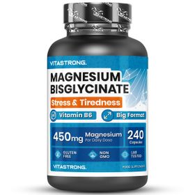 Vitastrong Magnesiumbisglycinat - Energie & Verringerung von Müdigkeit