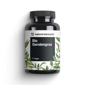 natural elements Bio Gerstengras Kapseln