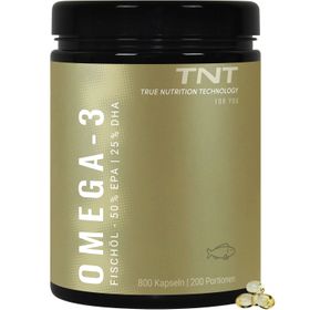 TNT Omega-3 Fischöl Kapseln (50% EPA, 25% DHA)