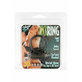 Mini Vibrating Cockring Schwarz