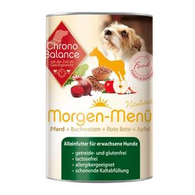 ChronoBalance Morgen Menü Pferd mit Buchweizen, Rote Bete und Apfel