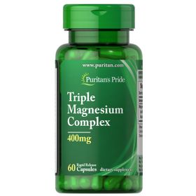 Puritan's Pride Dreifach-Magnesium-Komplex 400 mg