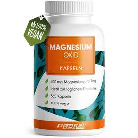 ProFuel - Magnesium Kapseln (1 Jahr) - 668 mg Mag.-Oxid