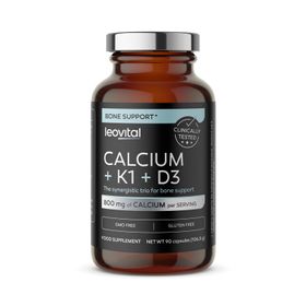 Polleo Leovital Calcium+K1+D3, 90 Kapseln
