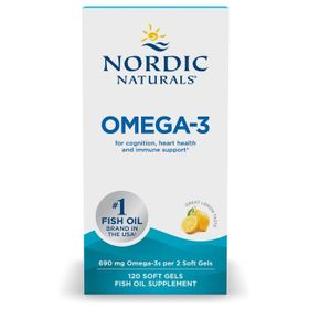 Nordic Naturals Omega-3 690 mg – mit köstlichem Zitronengeschmack