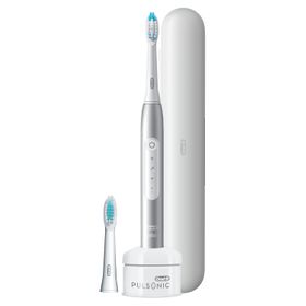 Oral-B - Elektrische Schallzahnbürste "Pulsonic Slim Luxe 4500" in Platinum