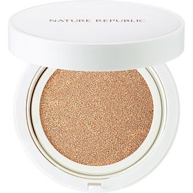 NATURE REPUBLIC Green Derma Mild Cica Serum Cover Cushion SPF50+ PA+++ 02 Natural Beige