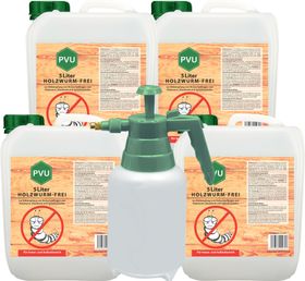 PVU Holzwurmspray zur Bekämpfung von Holwürmern und Holz Schädlingen