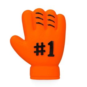 Oranje wk Latex Hondenspeeltjes Handschoen