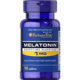 Puritan's Pride Melatonin 1 mg