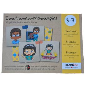Emotionen-Memospiel 3-7 Jahre