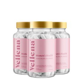 Vellena Set Nahrungsergänzungsmittel für die Gesundheit der Frau in Kapseln