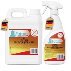 FUTUM 2L + 500ml Teppichkäferspray
