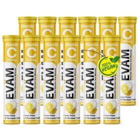 EVÄM Vitamin C, Brausetabletten - 12 Set