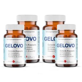 GELOVO Knochen und Gelenk Kapseln ⭐ Gelenknahrung mit Ovomet® Kollagen & Hyaluronsäure