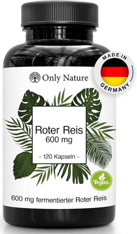 Only Nature Roter Reis  Kapseln