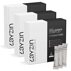 LAYZIN Beauty Kollagen Anti-Aging Komplex | mit Verisol | Kollagen Pulver | Kollagen