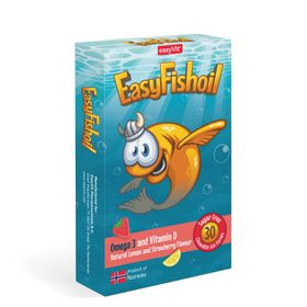 EasyFishoil - Omega 3 hochdosiert für Kinder mit Vitamin D