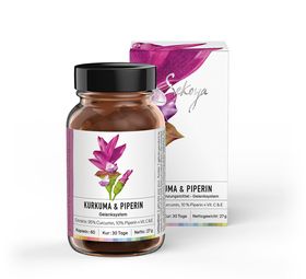 Sekoya Swiss - Curcuma & Piperin | Gegen Arthrose