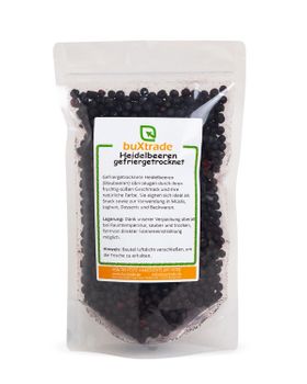 buXtrade Gefriergetrocknete Heidelbeeren
