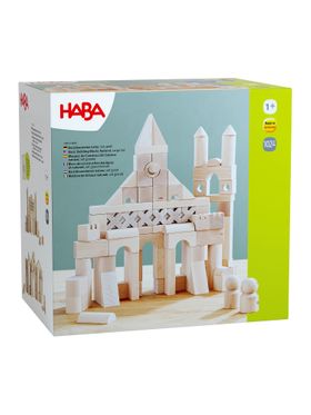 HABA Spielbausteine Basisbausteine natur, Set groß