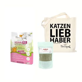 I love my cat Sparset Trockenfutter mit Huhn für Katzen mit Übergewicht Nahrungsergänzung