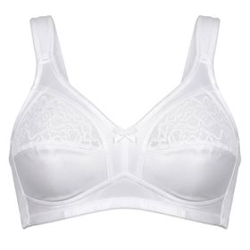 MYSANITY® BH aus Satin und Spitze, Cup A, ohne Bügel