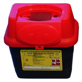 Dahlhausen Abwurfbehälter Sharpsafe 3 L roter Deckel