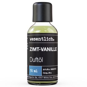 Duftöl Zimt-Vanille von wesentlich.