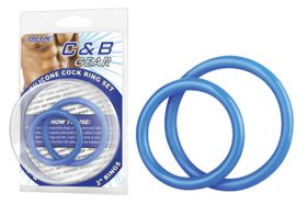 Blue Line - Silikon Penisring Set