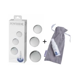 JOYRIDE - GlassiX Set - Hand gefertigter Glas-Dildo