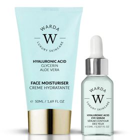 Warda skincare Hyaluron Tagescreme & Serum  Anti-Aging Set