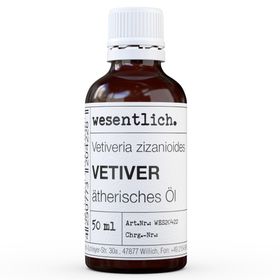 Vetiver - ätherisches Öl von wesentlich.