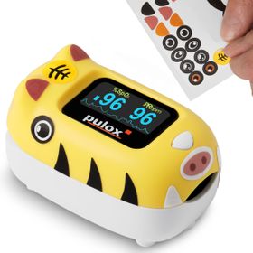 pulox - PO-230 - Finger-Pulsoximeter für Kinder - Gelb