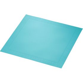 Zellt.Serv. 40x40 mm Klassik mint blue