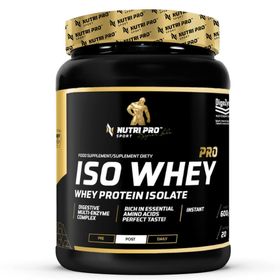 Nutri Pro Sport Iso Whey PRO - Molkenprotein-Isolat