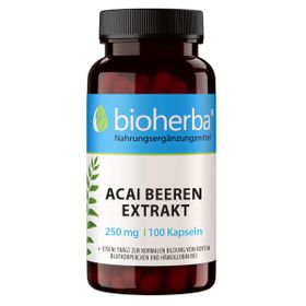 Bioherba Acai Beeren Extrakt Kapseln