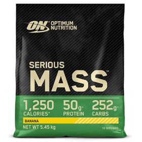 Optimum Nutrition Serious Mass, Banane, Pulver