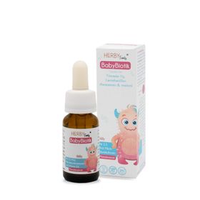 Herby Family® BabyBiotik Tropfen für Babys und Kinder mit Vitamin D3 und Probiotischen Kulturen