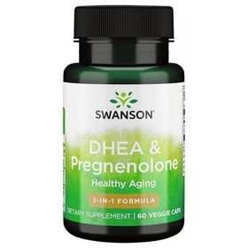 SWANSON DHEA 25 mg & Pregnenolon 100 mg